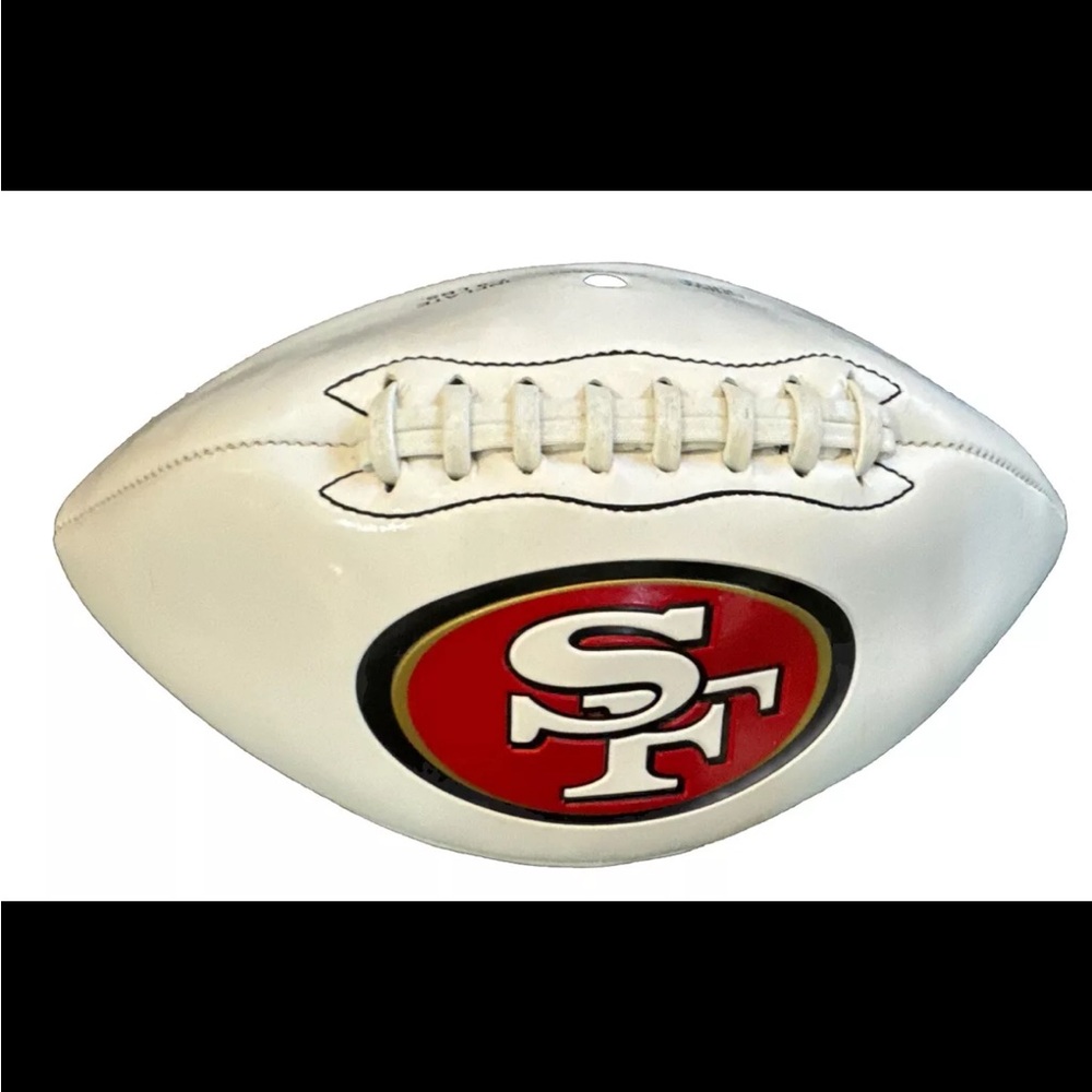 Rare San Francisco Super Bowl Champion Jesse Sapolu # 61 White SF 49ers Football